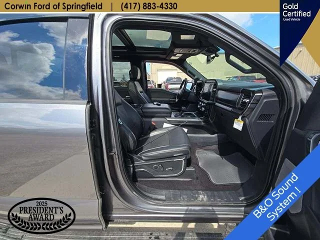 Used 2023 Carbonized Gray Metallic Ford Lariat image 7