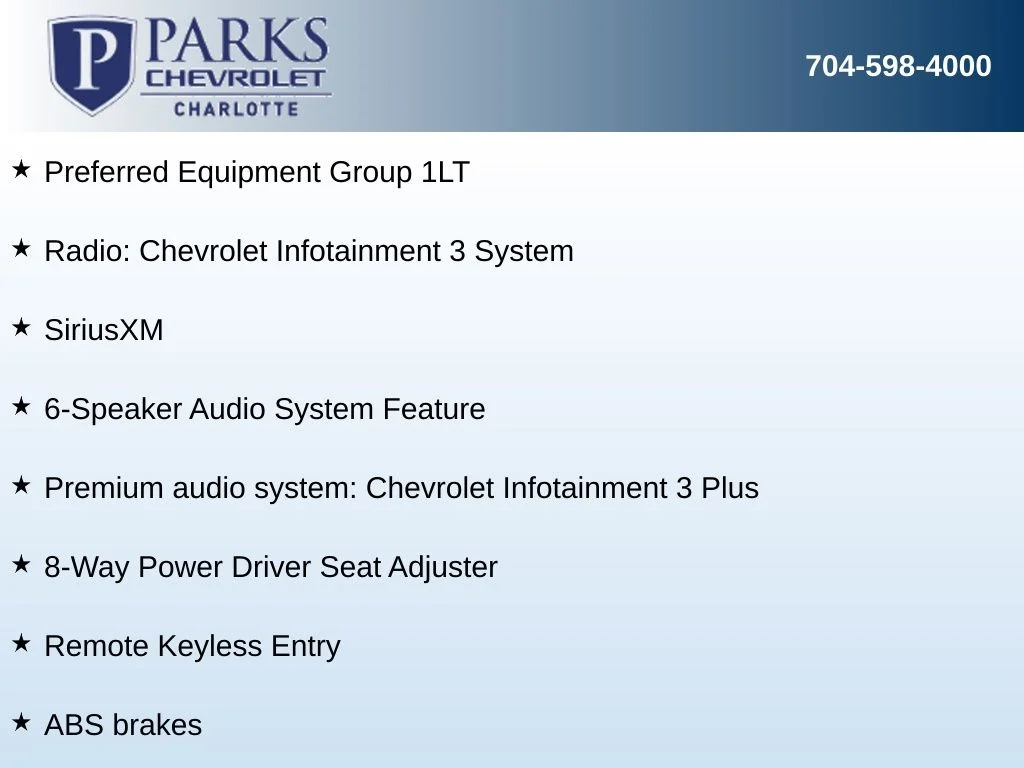 Used 2024 Blue Chevrolet LT image 7