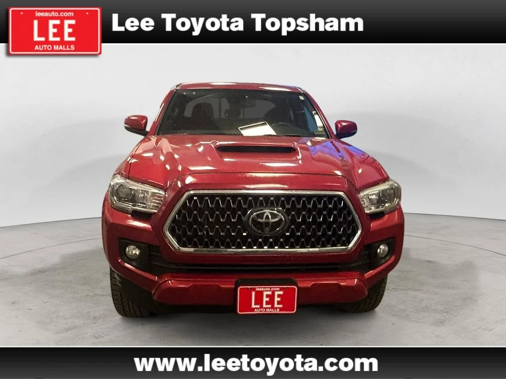 Used 2019 Barcelona Red Metallic Toyota TRD Sport image 8