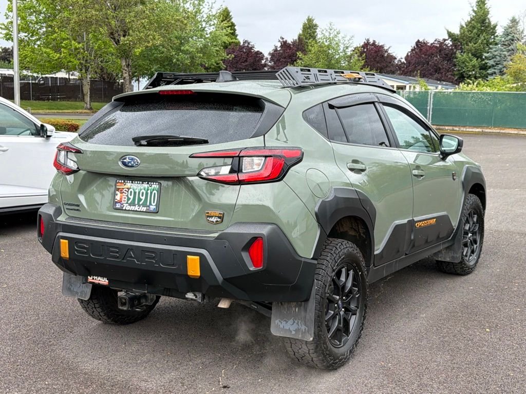 Used 2024 Alpine Green Subaru Wilderness image 7
