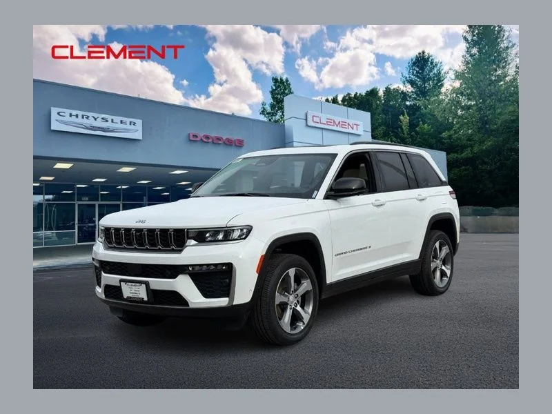 New 2026 Bright White Clearcoat Jeep Limited image 1