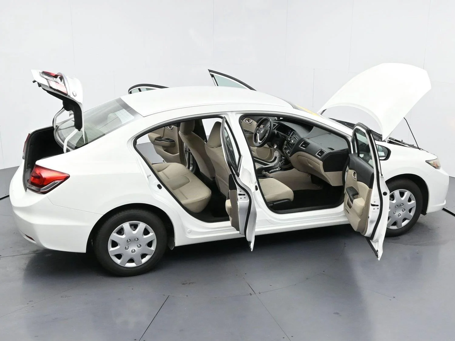 Used 2015 Taffeta White Honda LX image 35