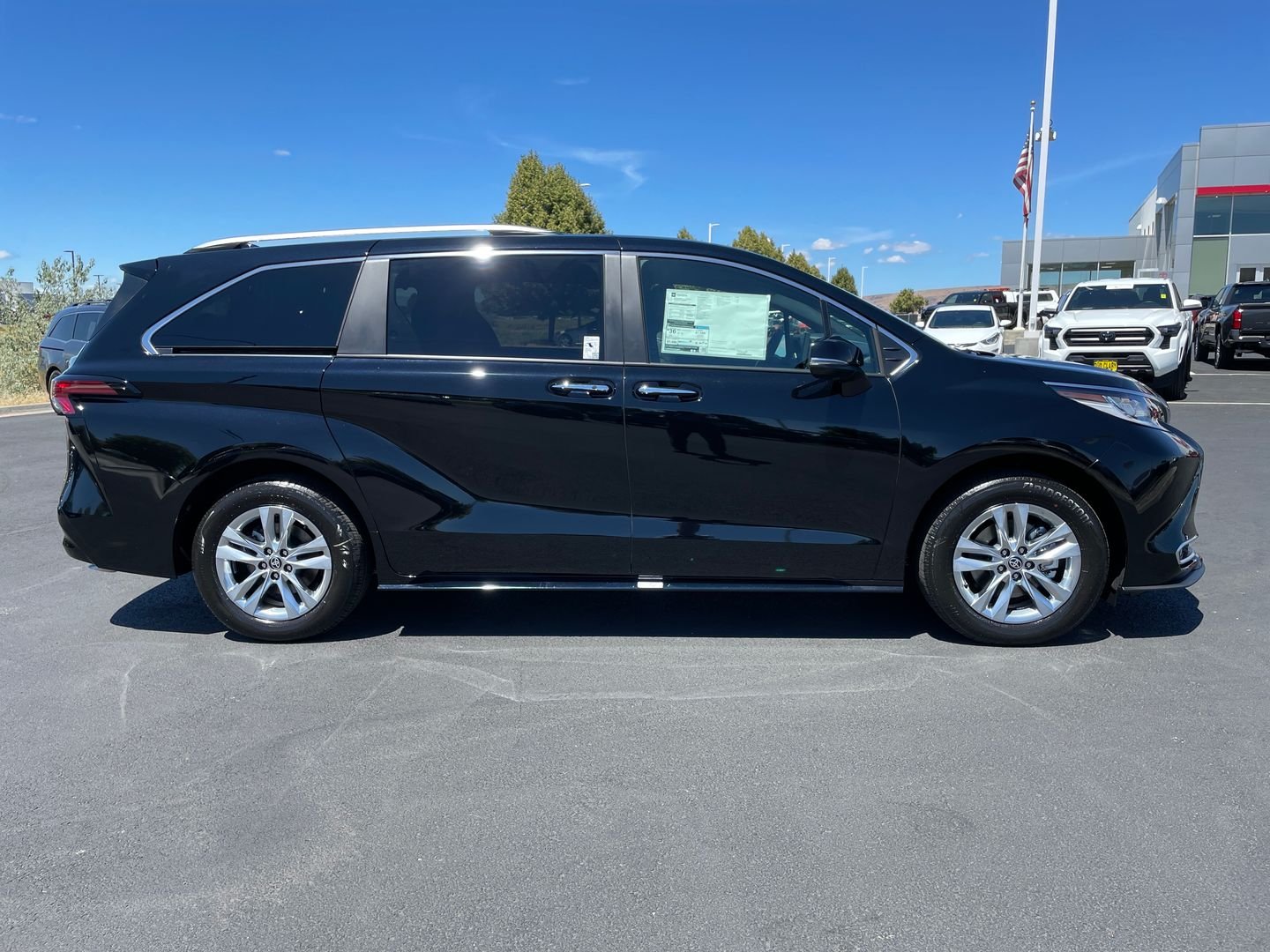 New 2026 Midnight Black Metallic Toyota Limited image 2