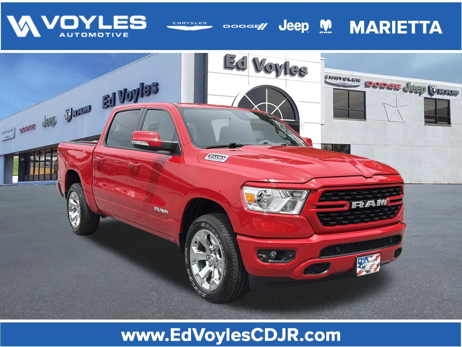 2022 RAM 1500 Big Horn/Lone Star 4x4 Crew Cab 5'7's photo