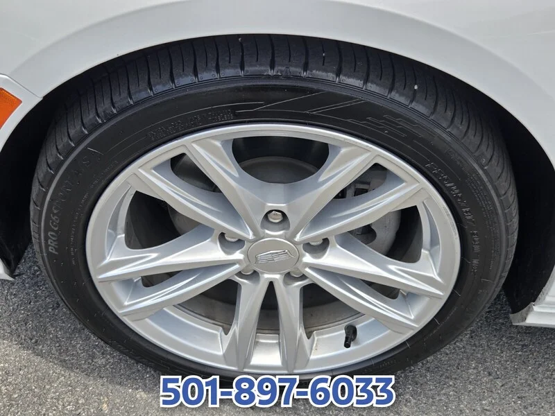 Used 2023 Summit White CADILLAC 4DR SDN LUXURY image 16