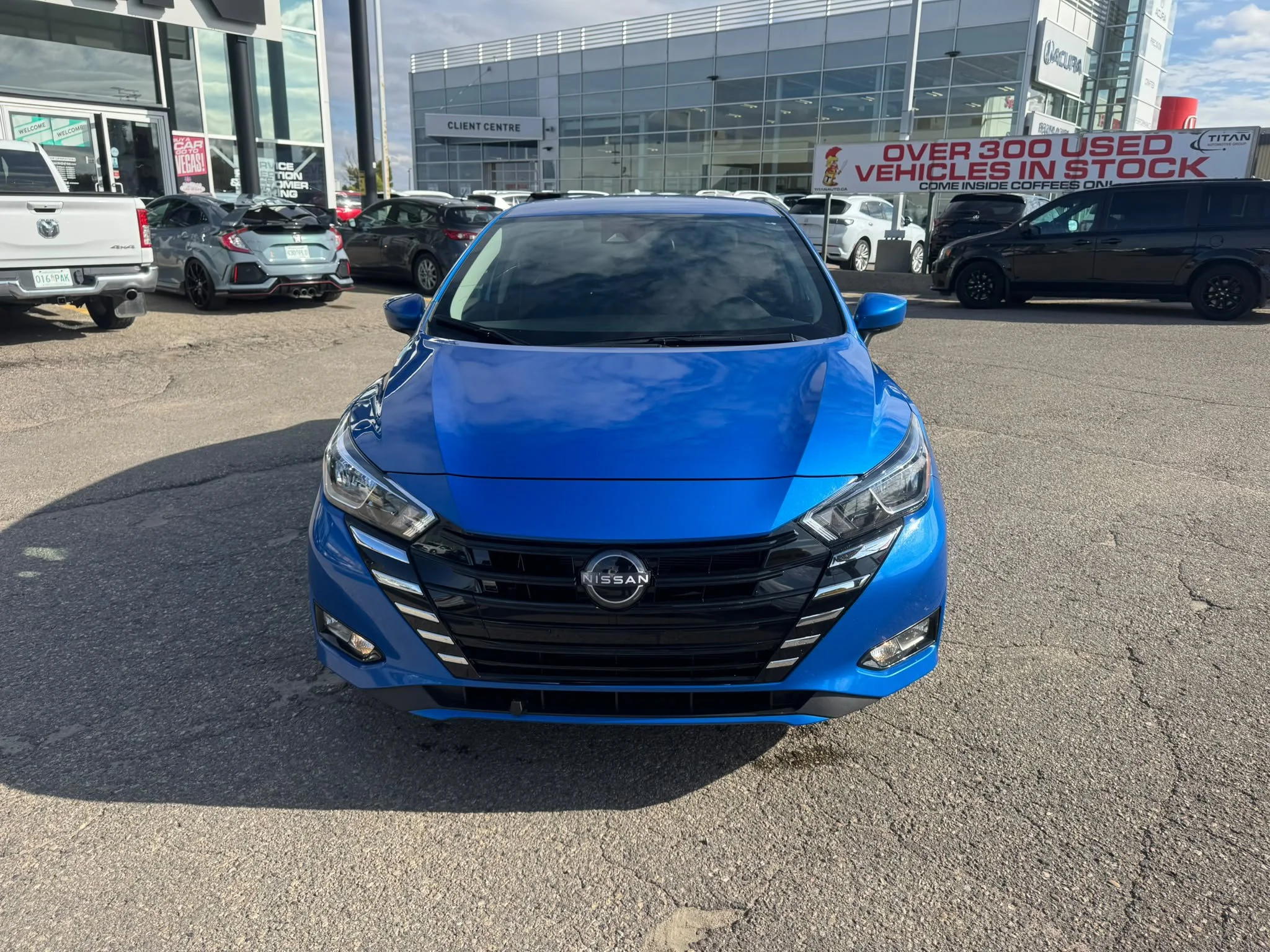 Certified Used 2024 Electric Blue Metallic Nissan SV*Electric Blue Metallic | Htd Seats | Park Assist | Blind Spot Detection | CarPlay | Alloy image 4