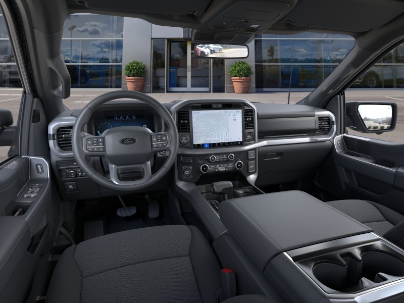 New 2025 Agate Black Metallic Ford XLT image 45