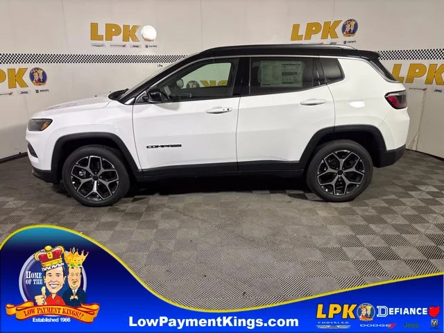 New 2026 Bright White Clear-Coat Exterior Paint Jeep Limited image 6