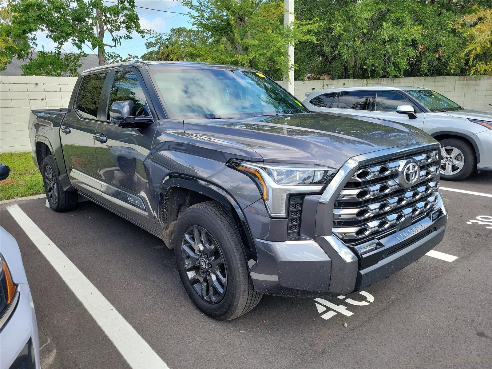 Used 2025 Magnetic Gray Metallic Toyota Platinum image 4