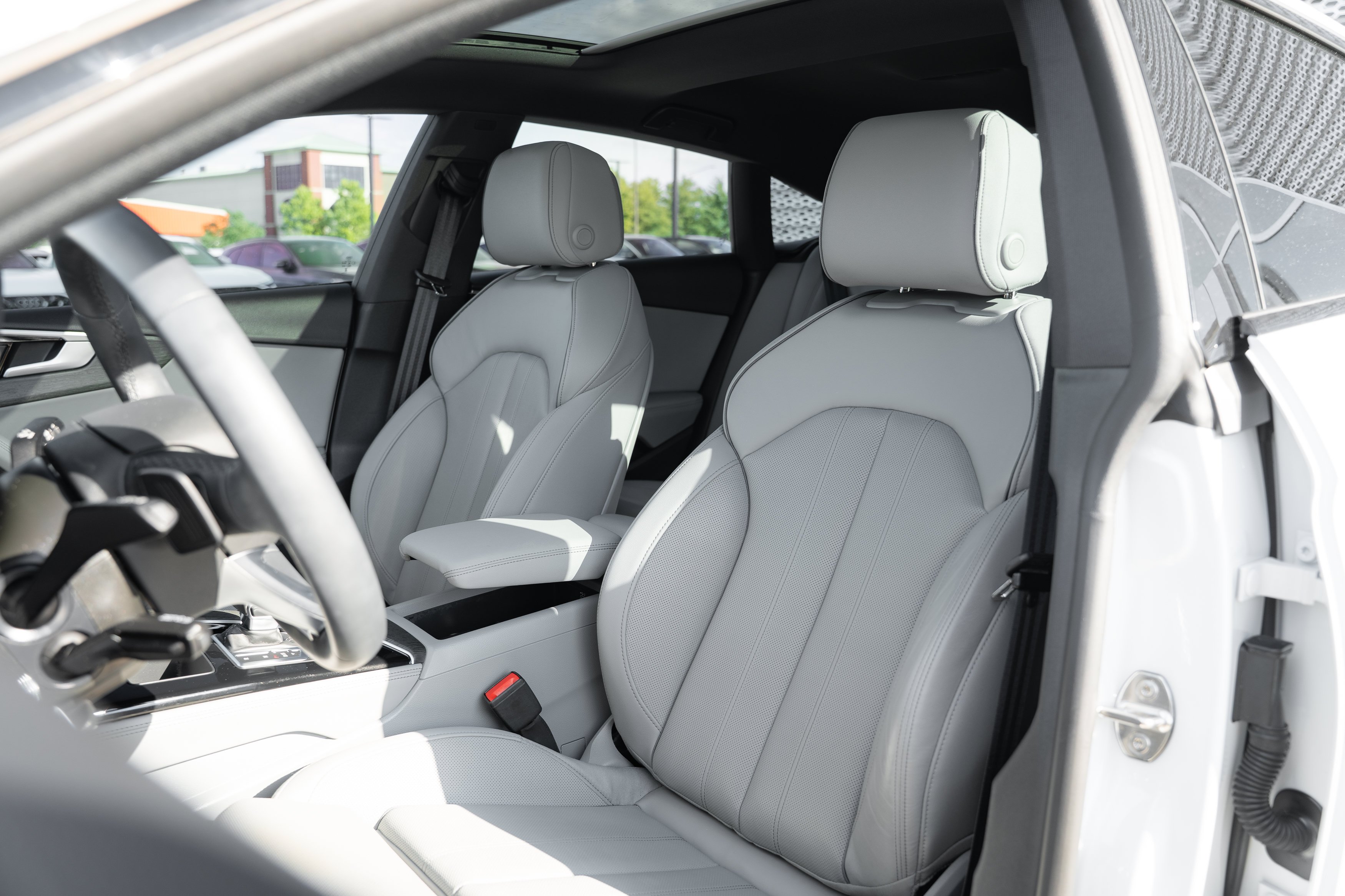 Certified Used 2025 Glacier White Metallic Audi S line Prestige image 19