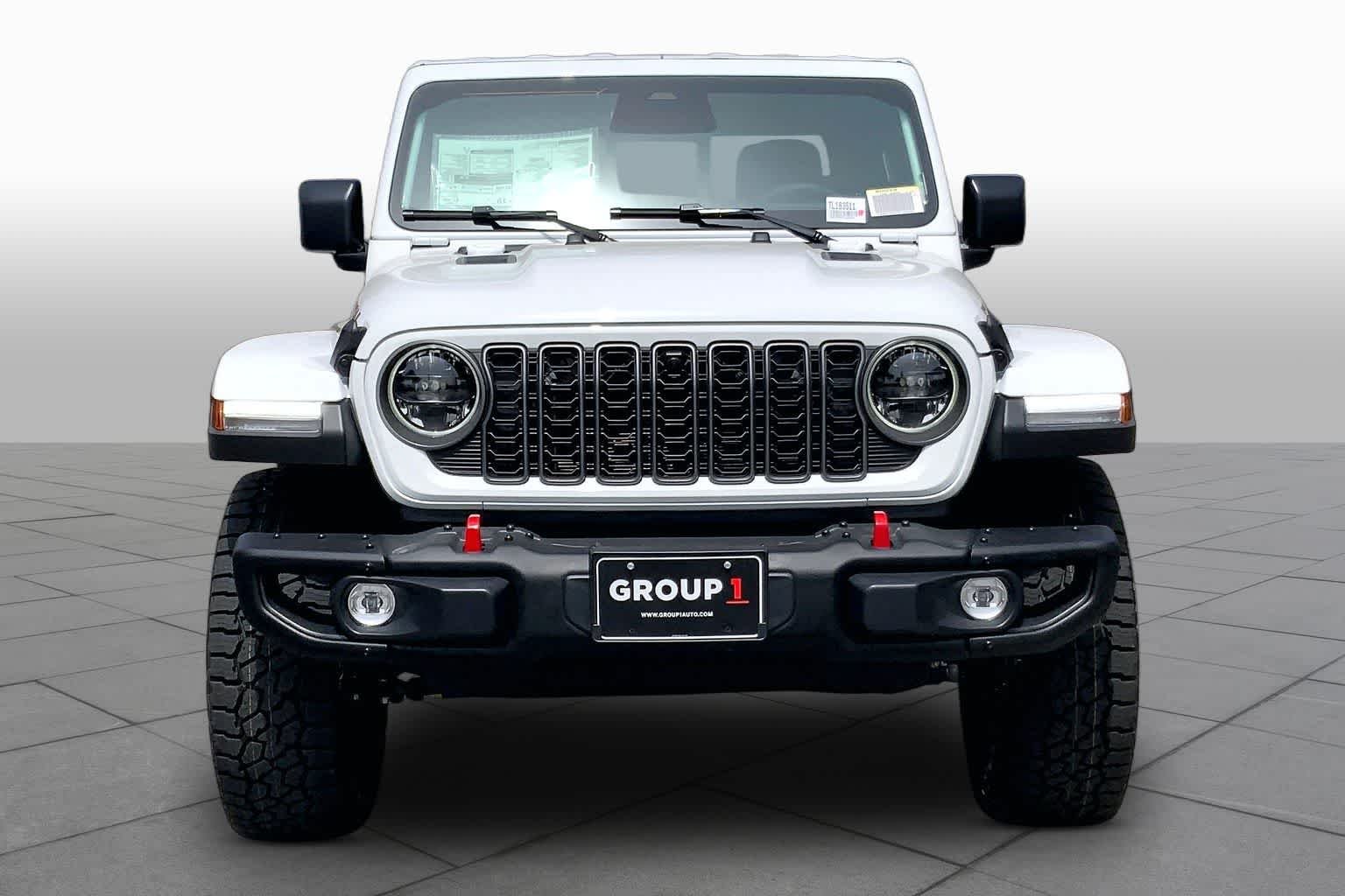 New 2026 Bright White Clearcoat Jeep Rubicon X image 3
