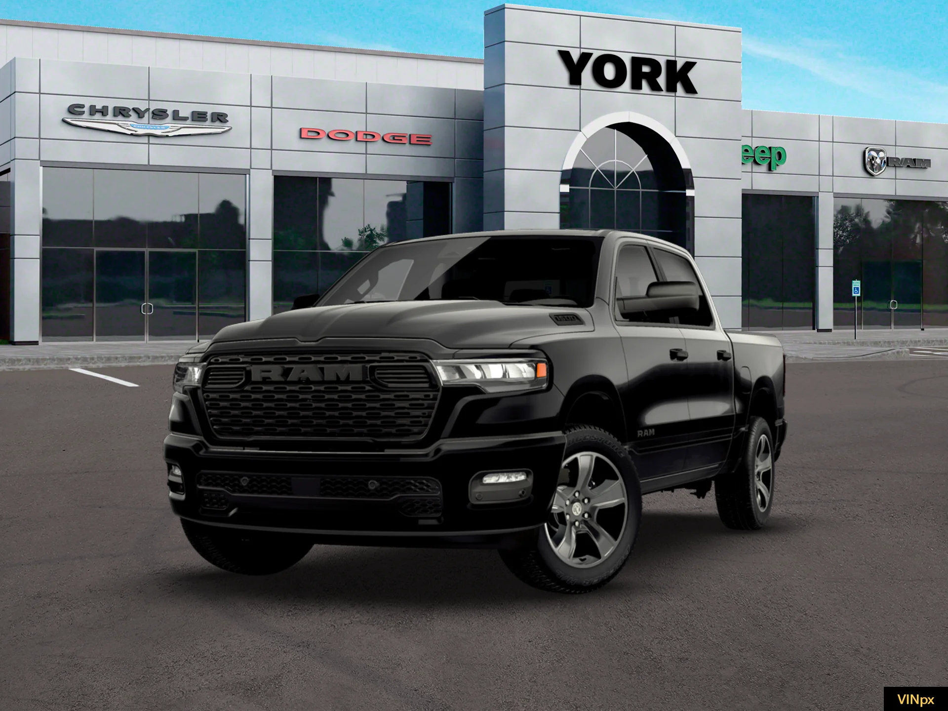New 2026 Diamond Black Crystal Pearl-Coat Exterior Paint RAM Express image 13