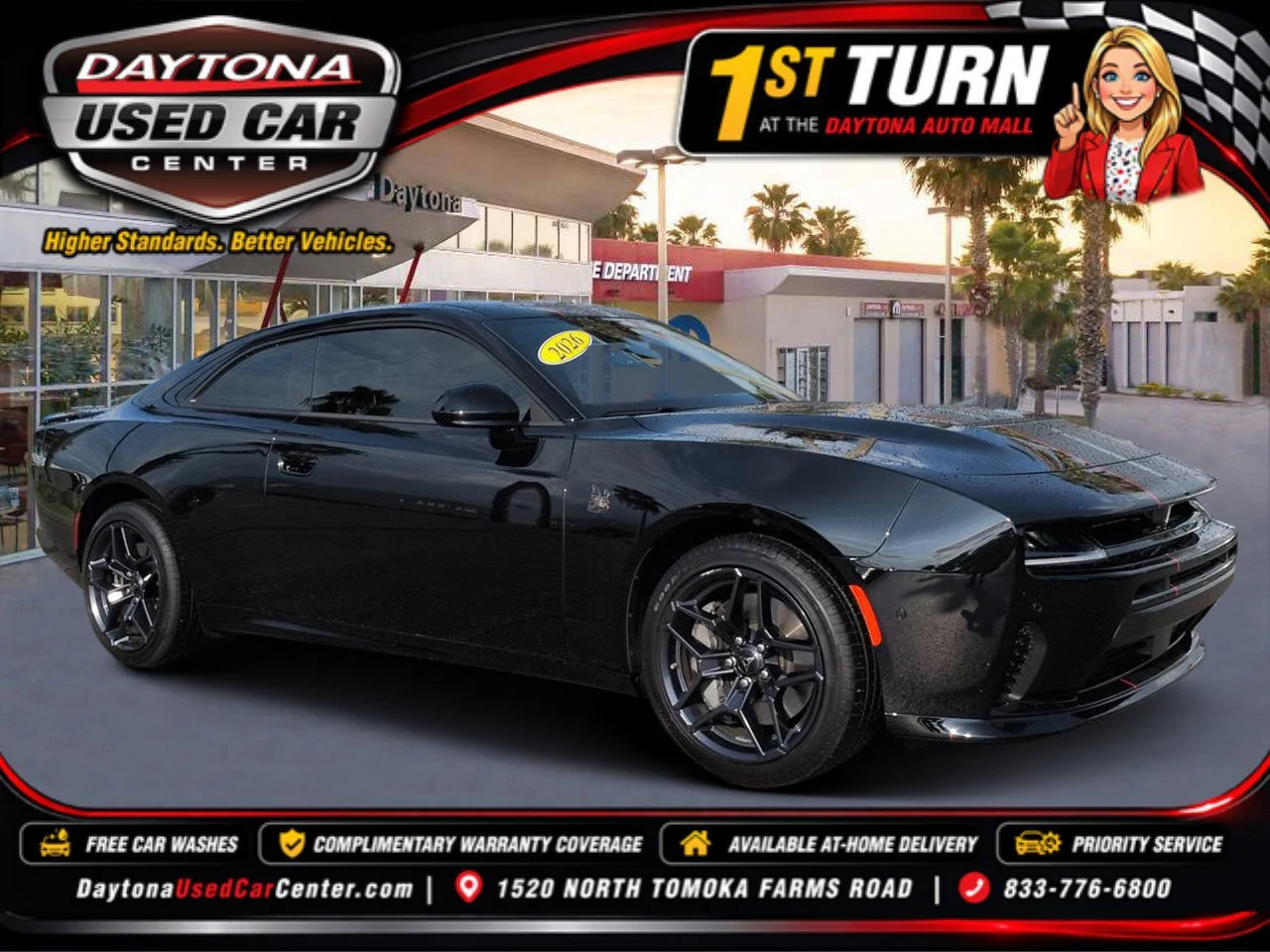 Used 2026 Diamond Black Dodge Scat Pack image 1