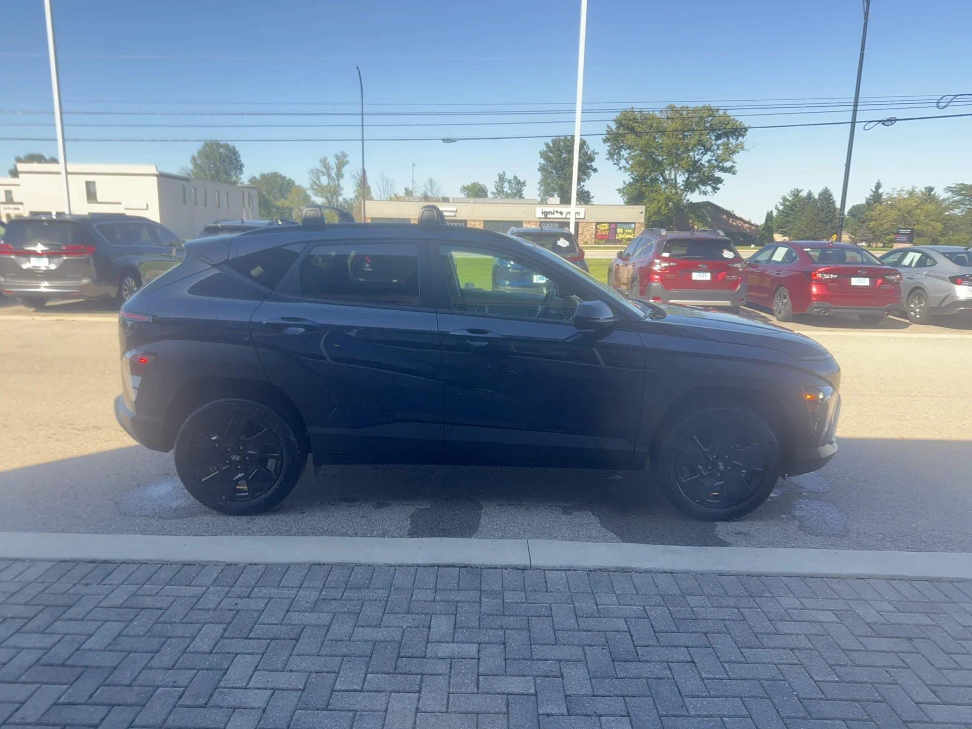 New 2026 Denim Blue Pearl Hyundai SEL Sport image 3