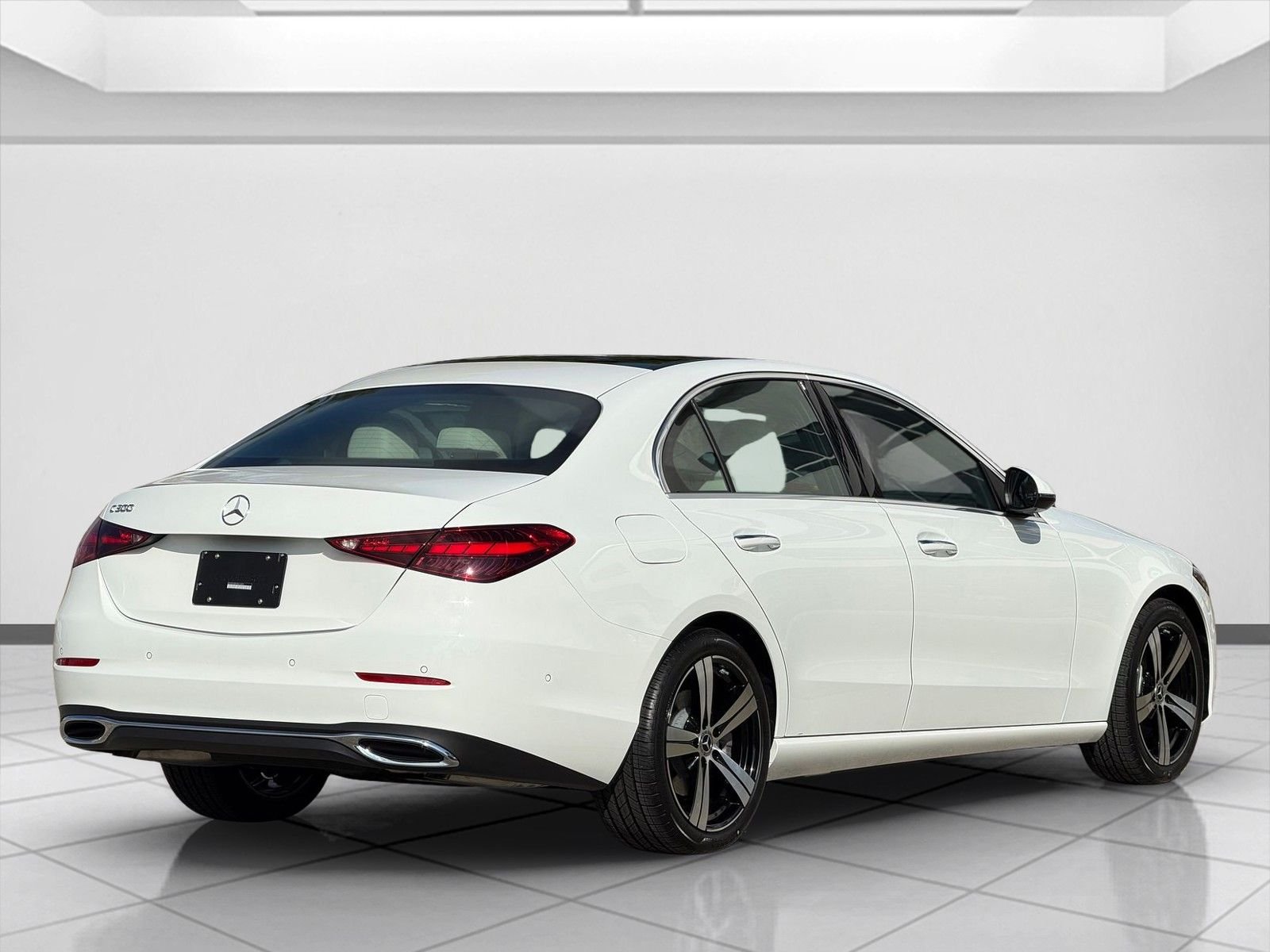 New 2026 Polar White Mercedes-Benz C 300 image 3