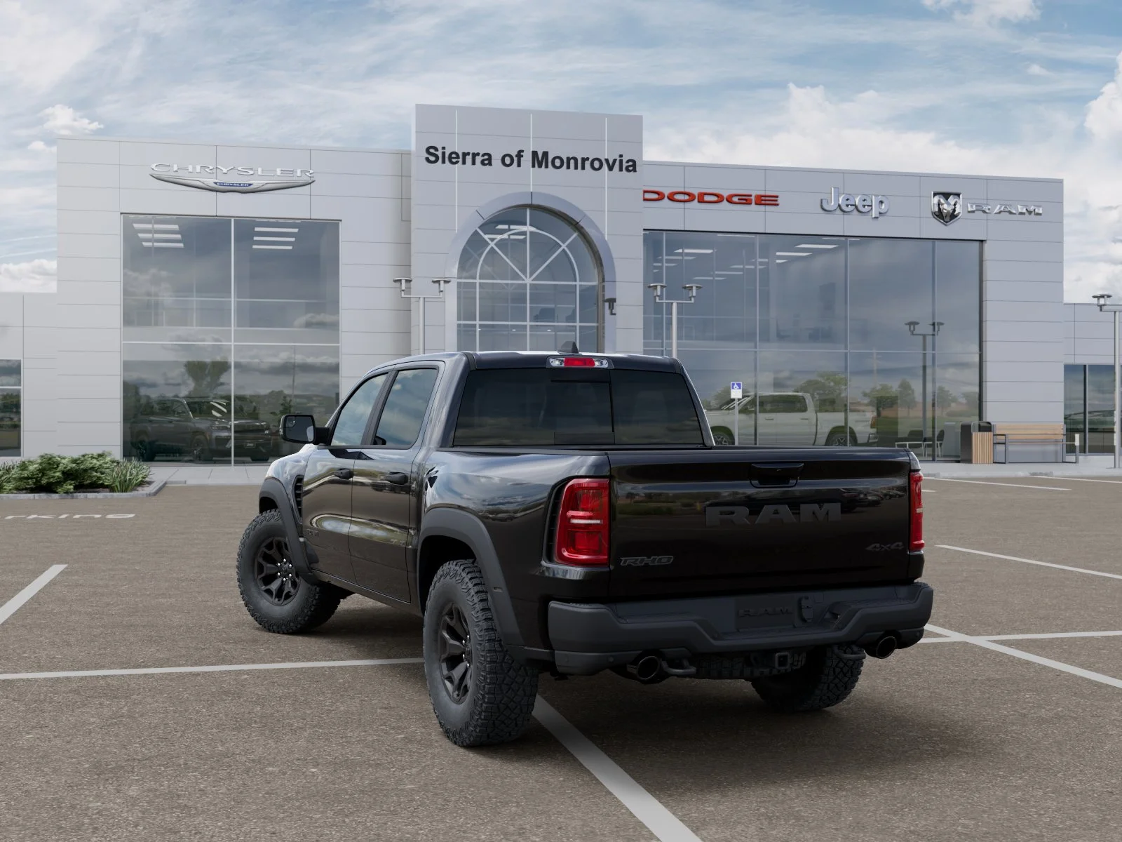 New 2026 Diamond Black Crystal Pearl-Coat Exterior Paint RAM RHO image 29
