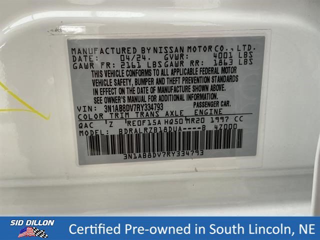 Used 2024 Aspen White Tricoat Nissan SR image 14