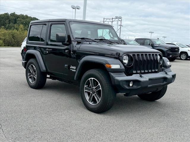 Used 2020 Black Clearcoat Jeep Sport S image 7