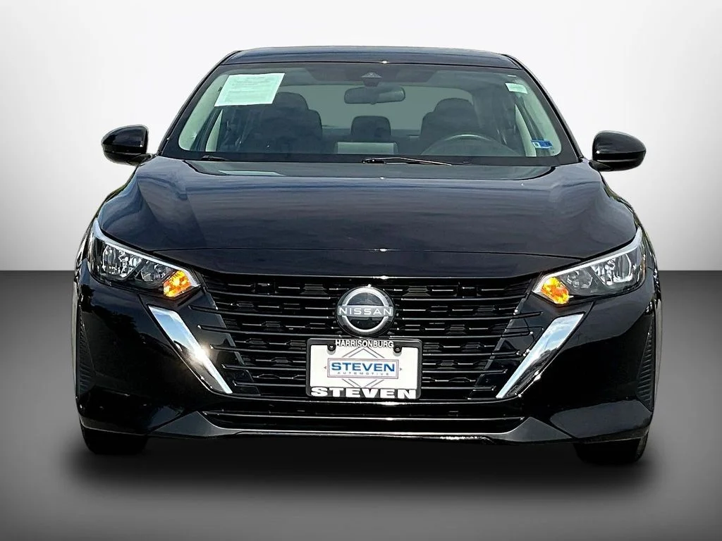 Used 2024 Super Black Nissan SV image 2