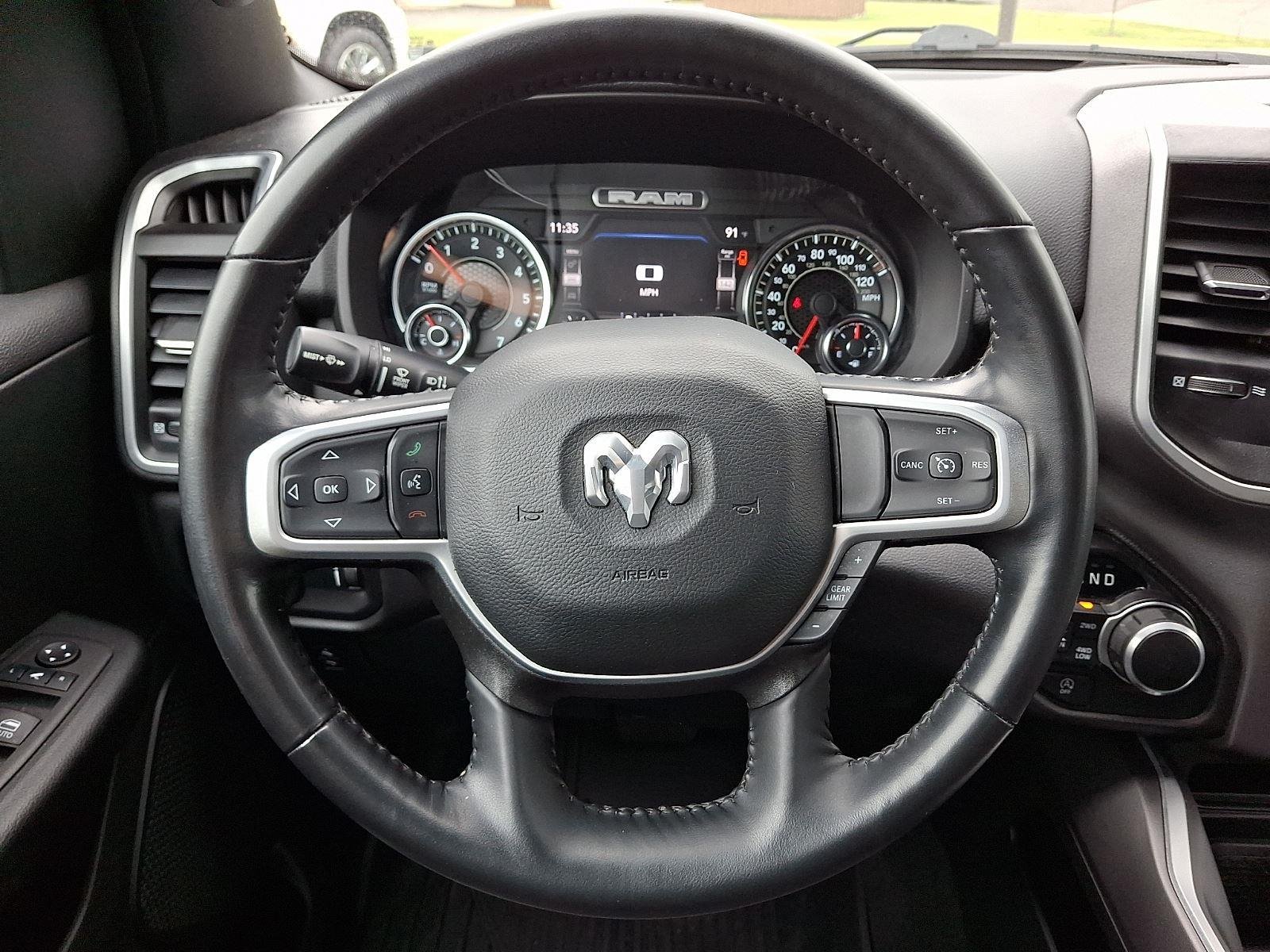 Used 2023 Diamond Black Crystal Pearlcoat Ram Big Horn image 20