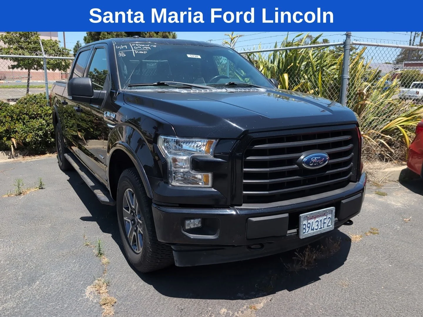 Used 2017 Shadow Black Ford XLT image 2