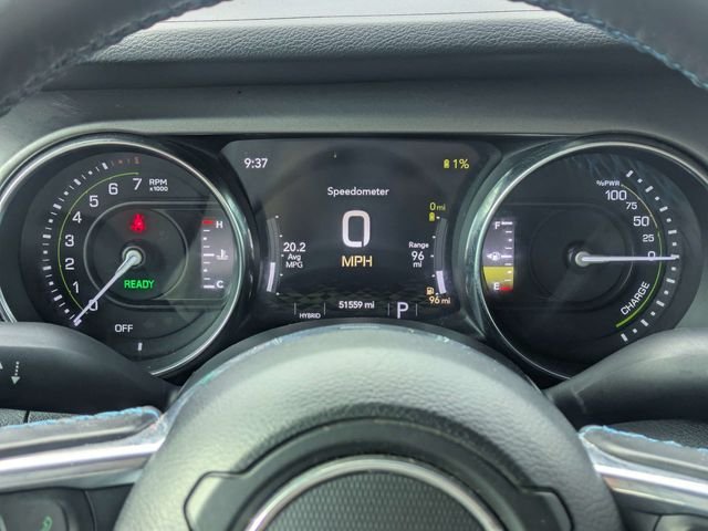 Used 2021 White Jeep Unlimited Rubicon 4xe image 30