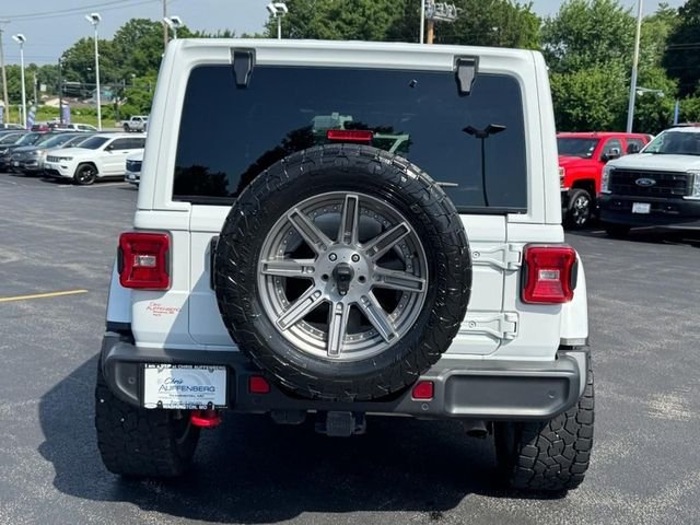 Used 2023 Bright White Clearcoat Jeep Rubicon image 4