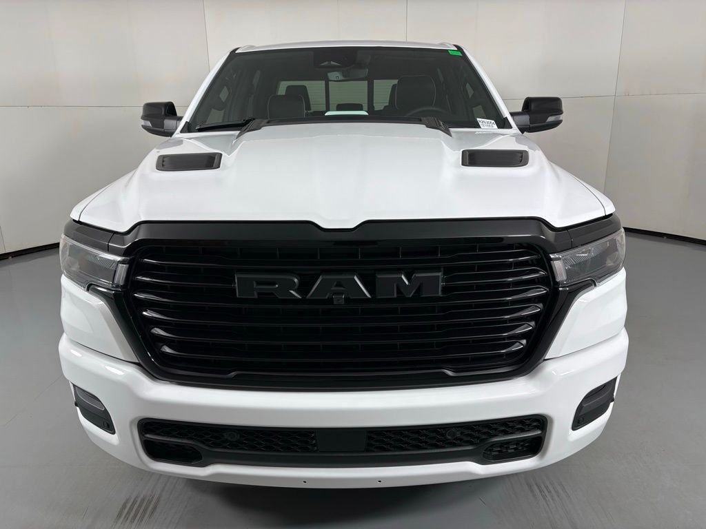 New 2026 Bright White Clear-Coat Exterior Paint RAM Laramie image 3