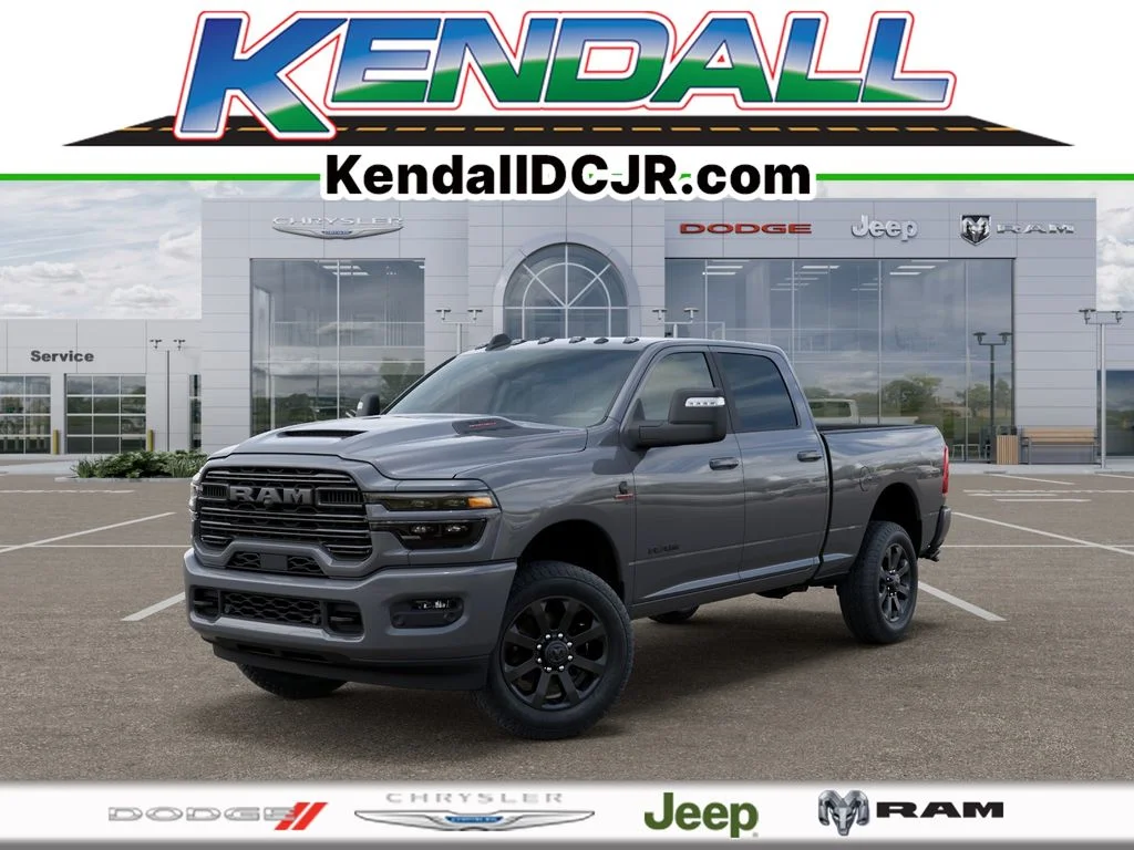 New 2026 Ceramic Gray Clear-Coat Exterior Paint RAM Laramie image 1