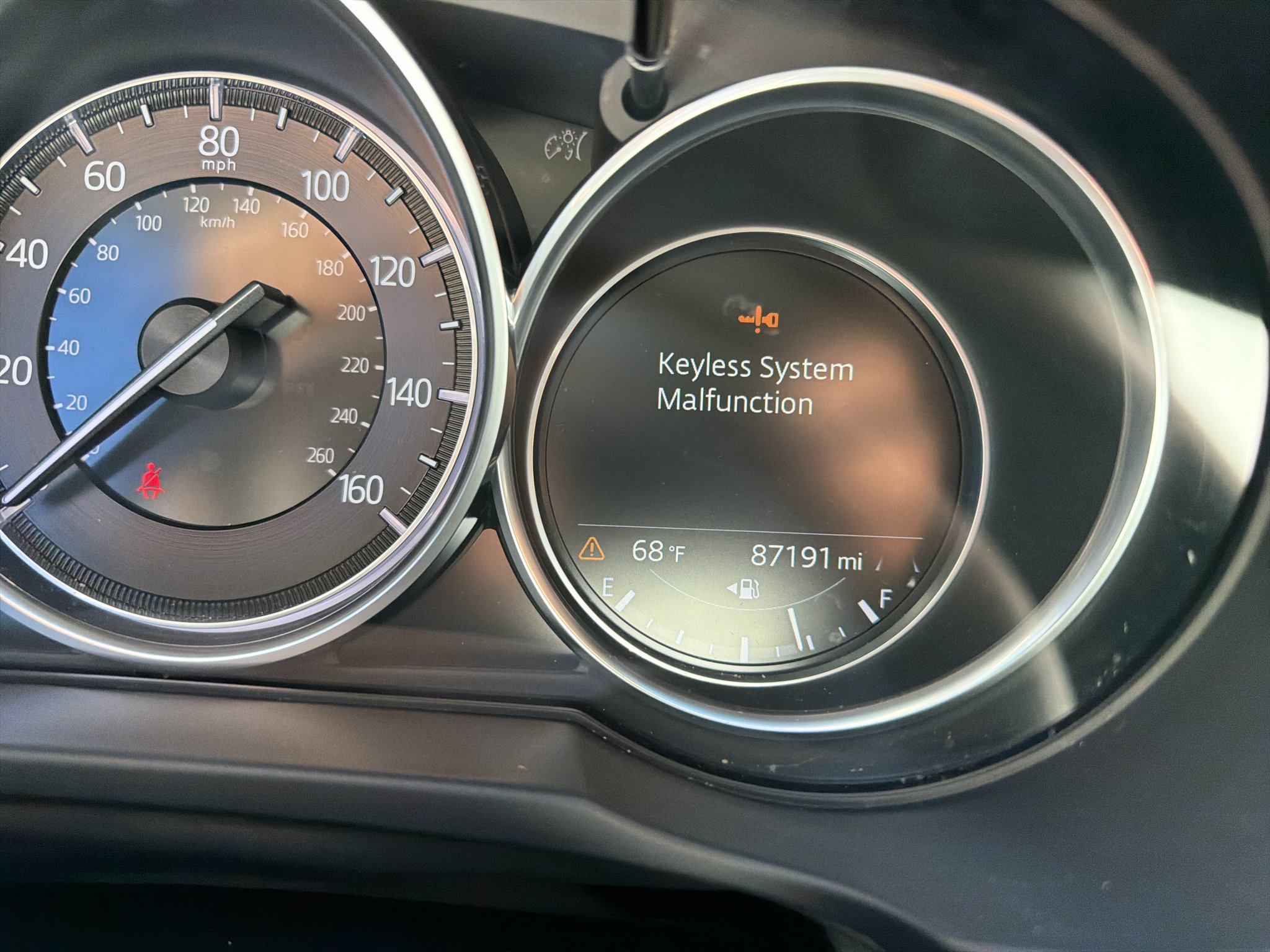 Used 2019 Snowflake White Pearl Mica Mazda Touring image 3