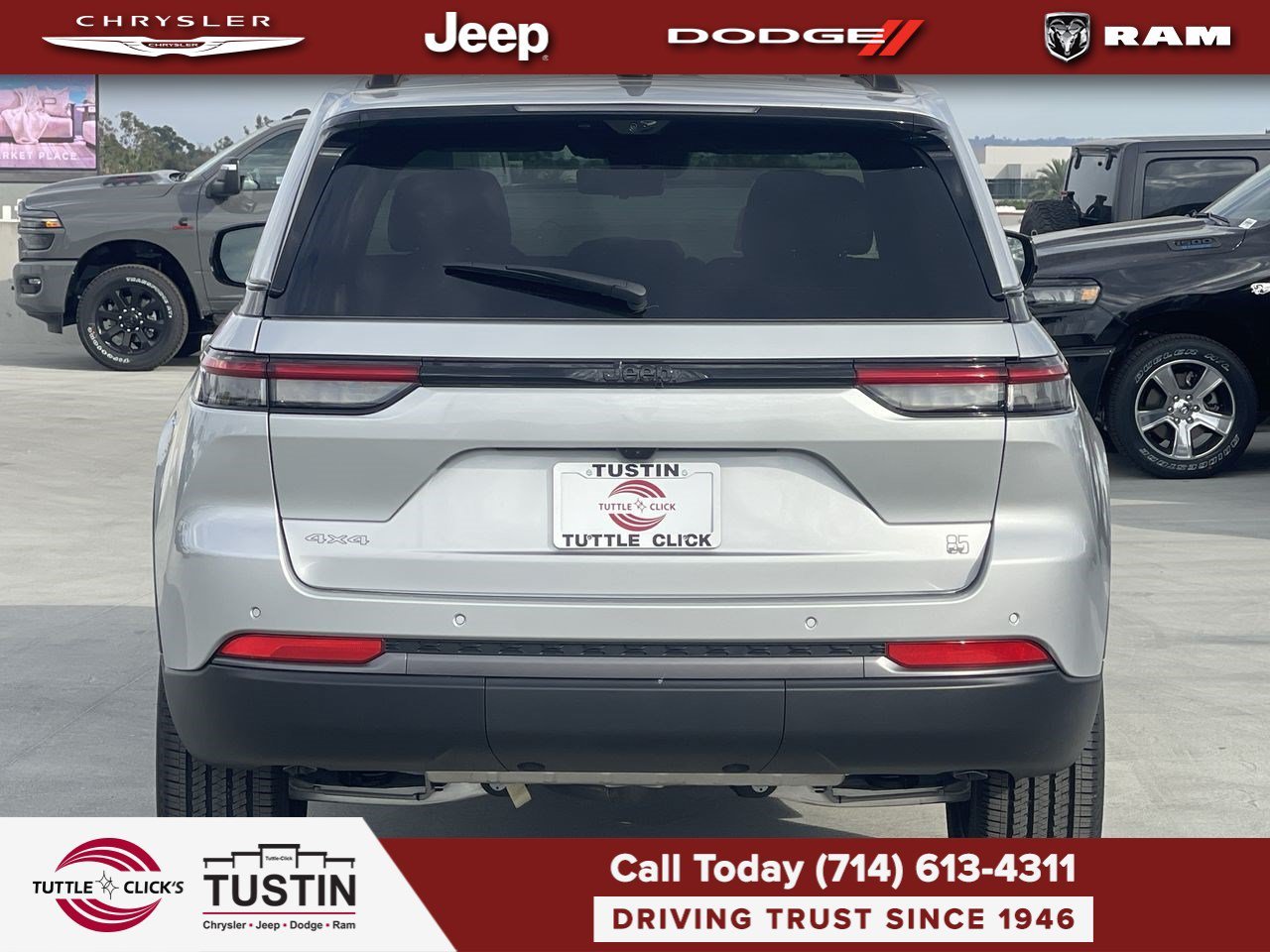 New 2026 Silver Zynith Exterior Paint Jeep 85th Anniversary Edition image 5