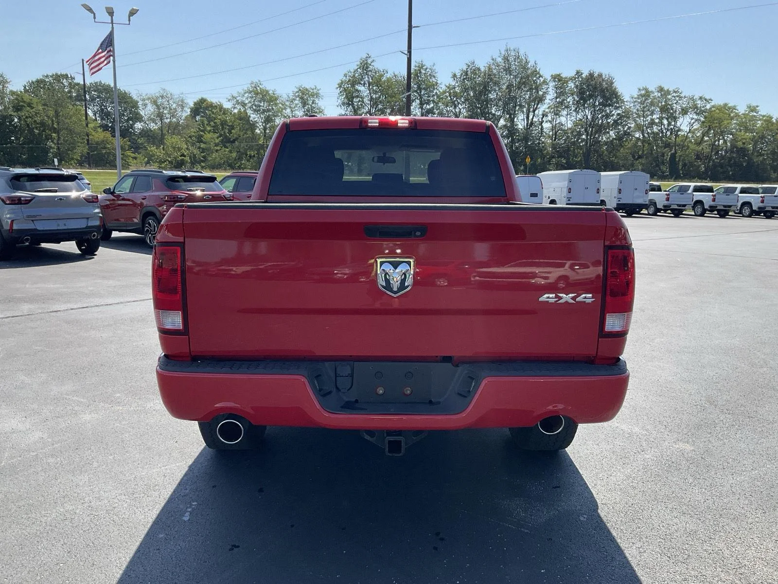 Used 2014 Flame Red Clearcoat Ram Express image 7