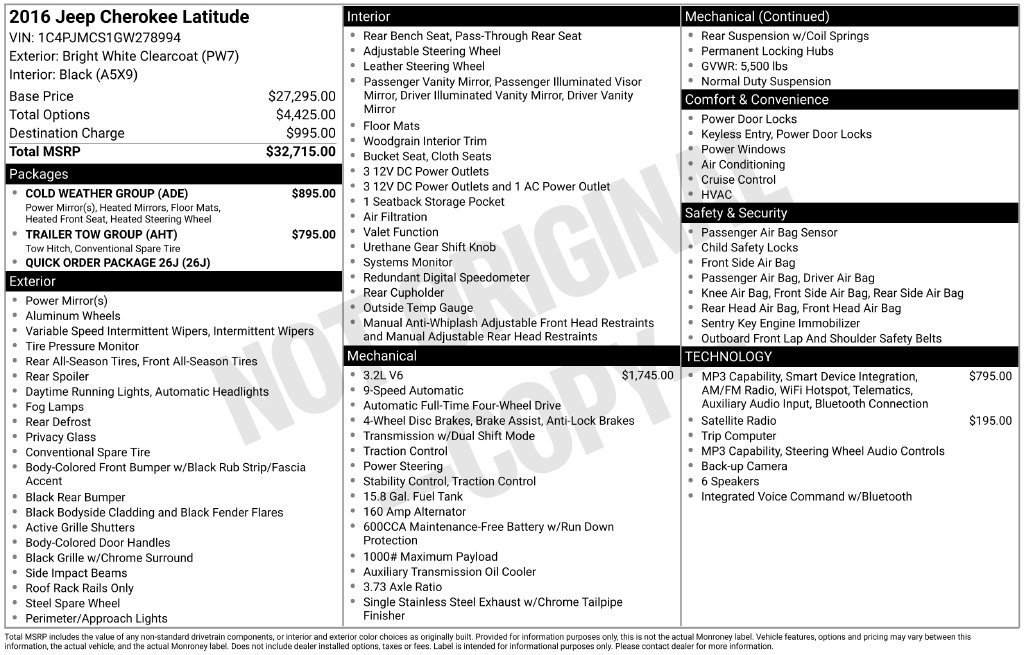 Used 2016  Jeep LATITUDE image 9