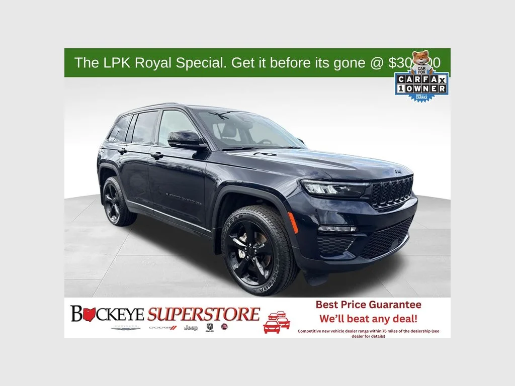 Used 2023 Black Jeep Limited image 1