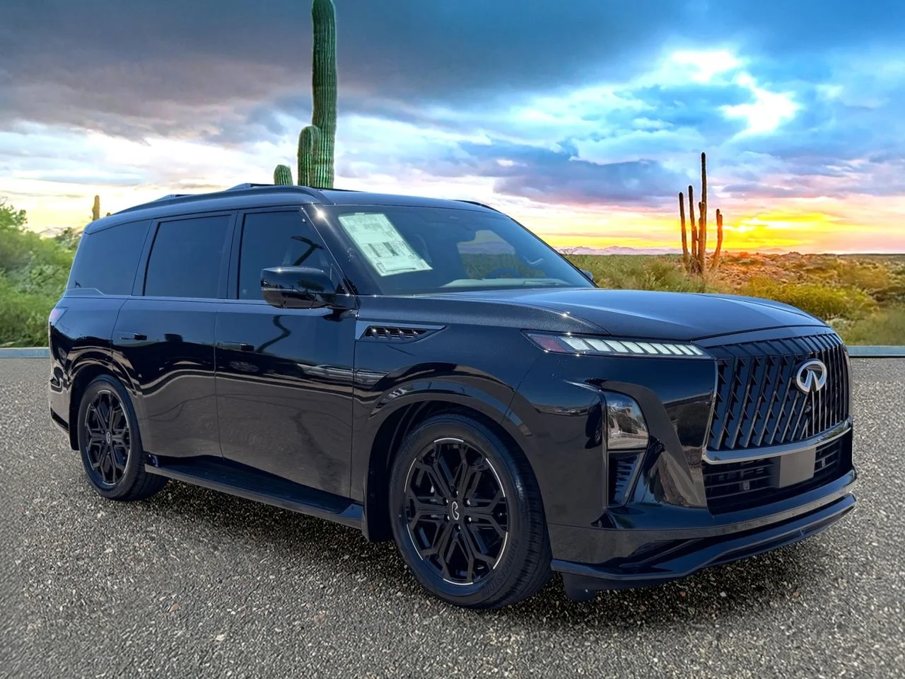 New 2027 MINERAL BLACK INFINITI Sport 4WD image 2