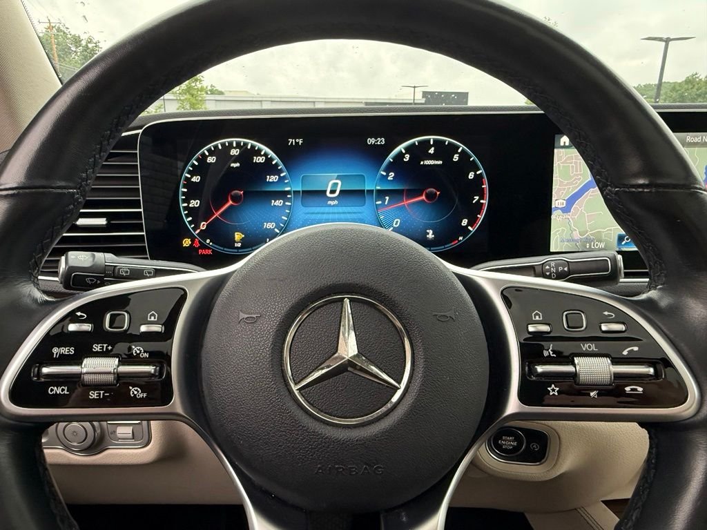 Certified Used 2022 Blue Mercedes-Benz GLE 350 image 32