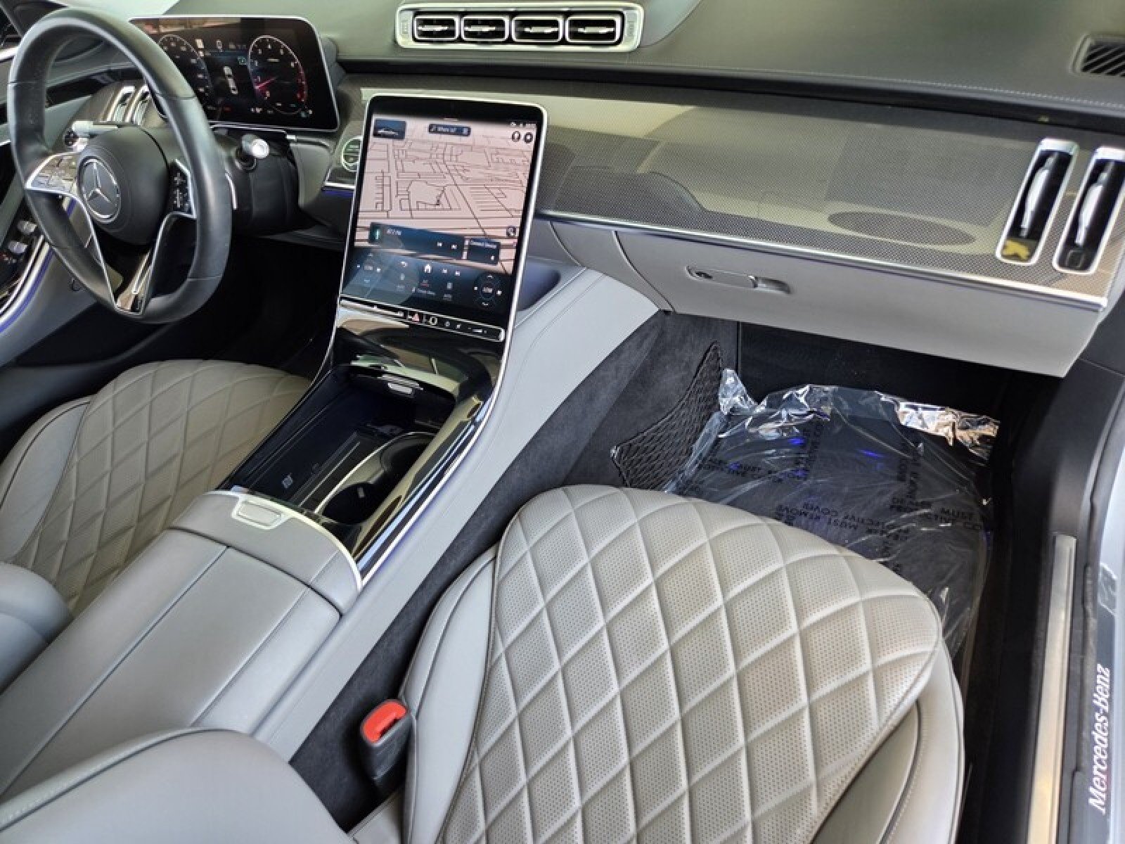 Certified Used 2021 Cirrus Silver Mercedes-Benz S 580 image 20