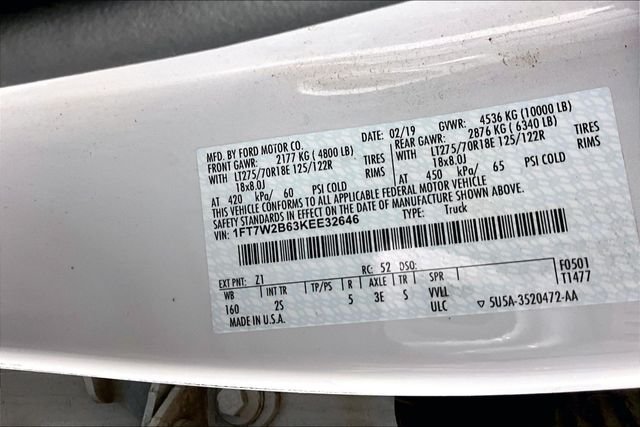 Used 2019 White Ford XLT image 4