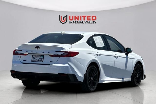 Used 2025 White Toyota SE image 4