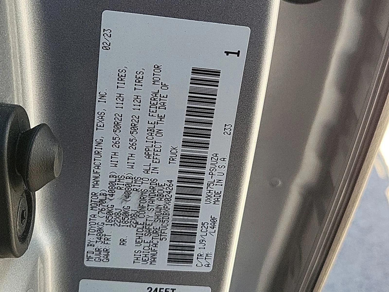 2023 Toyota Tundra Capstone - Photo 34