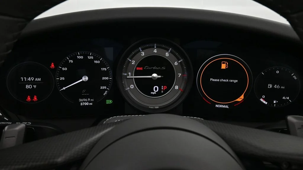 Used 2025 Blue Porsche Turbo image 12