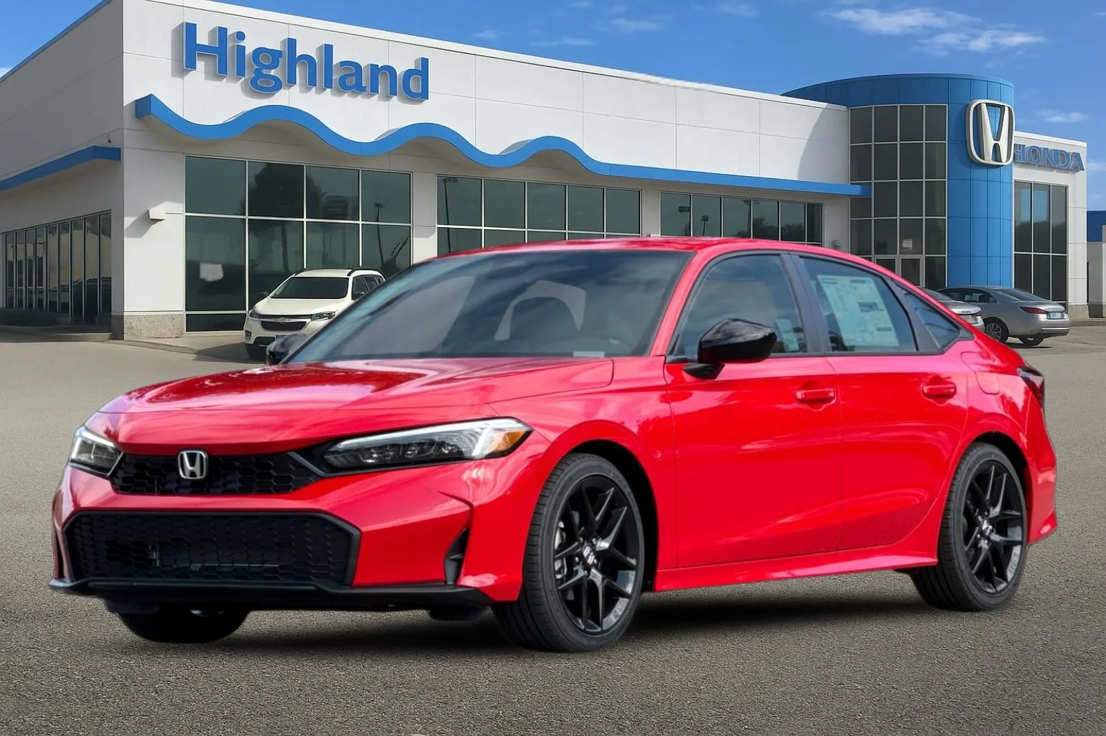 New 2026 Red Honda Sport image 1