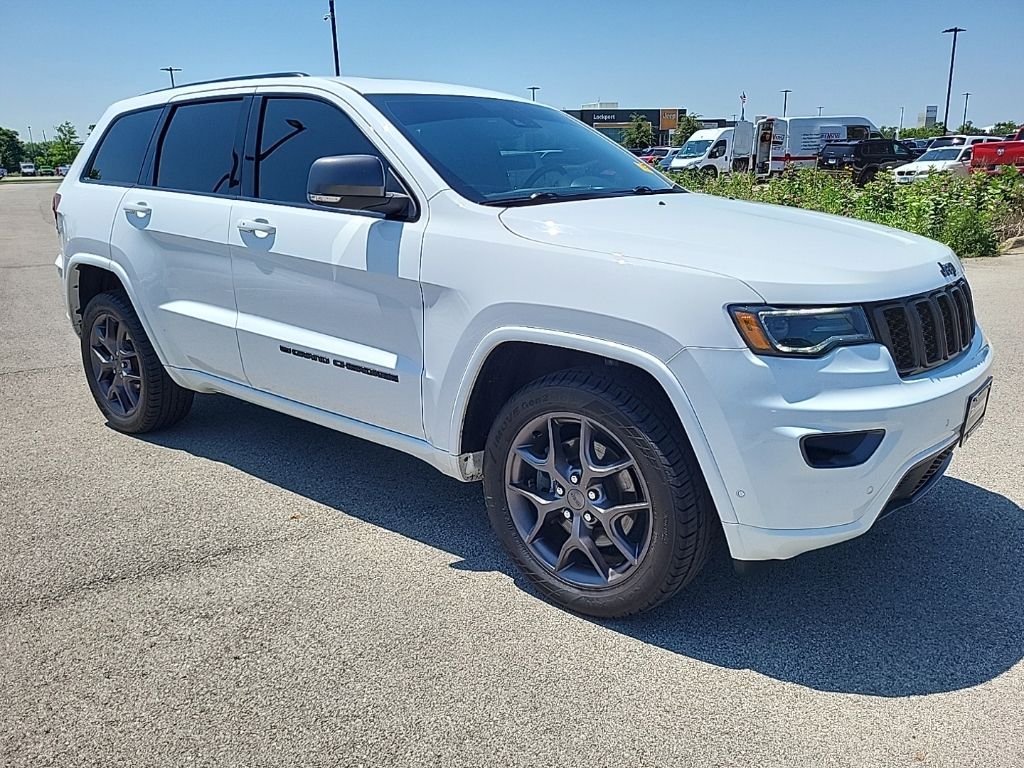 Used 2021 White Jeep Limited image 7