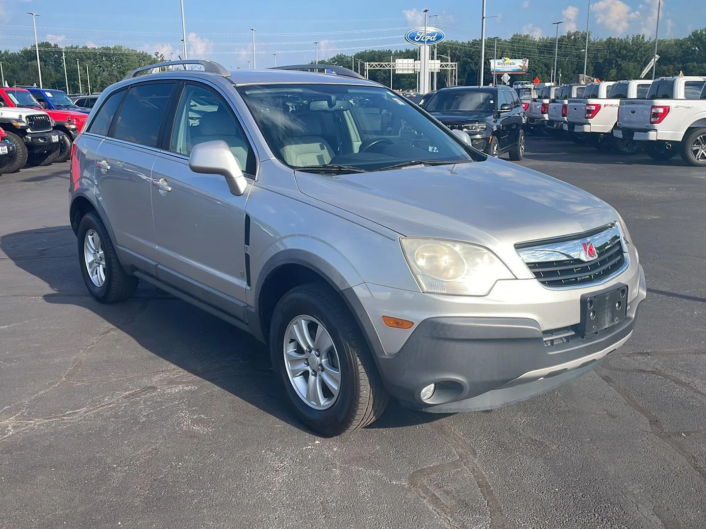 Used 2008 Silver Pearl Saturn XE image 7