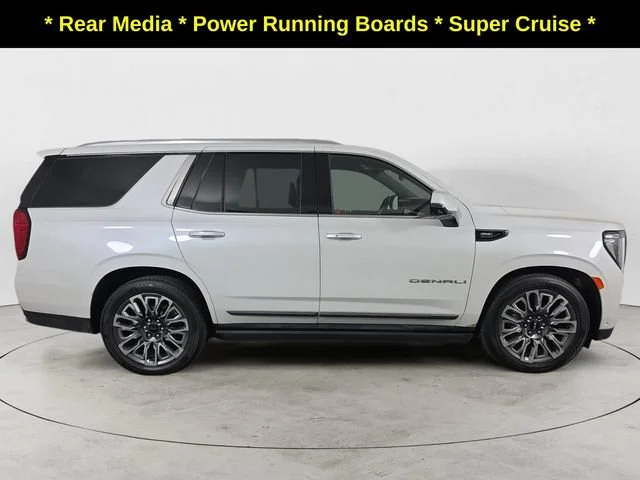 Used 2024 White Frost Tricoat GMC Denali Ultimate image 4