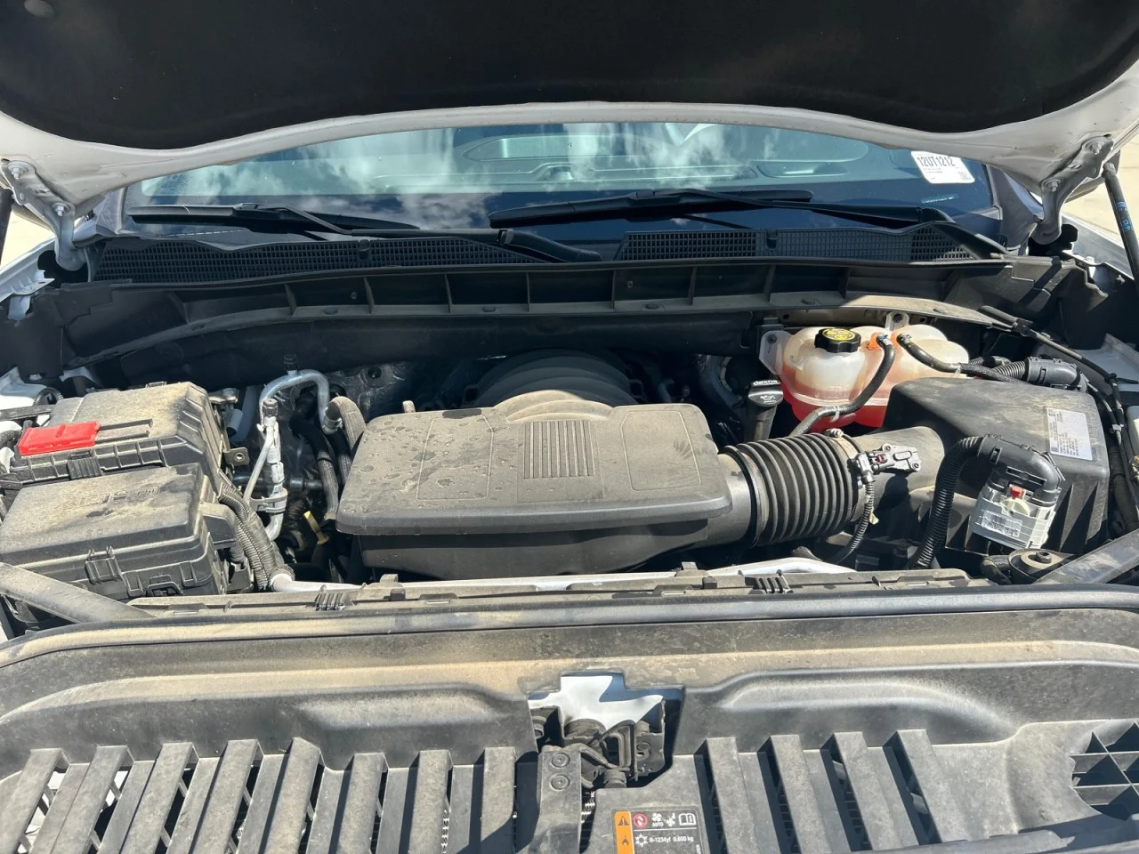 Used 2020 WHITE FROST TRICOAT GMC SLT image 8