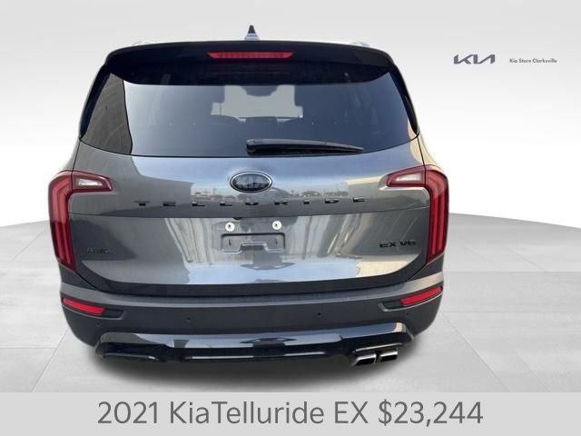 Certified Used 2021 Grey Kia EX image 7
