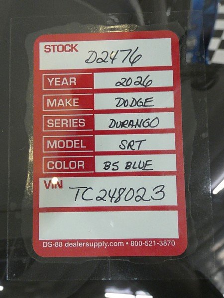 New 2026 B5 Blue Dodge SRT Hellcat Jailbreak AWD image 31