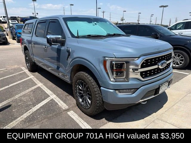 Used 2023 Gray Ford Platinum image 3