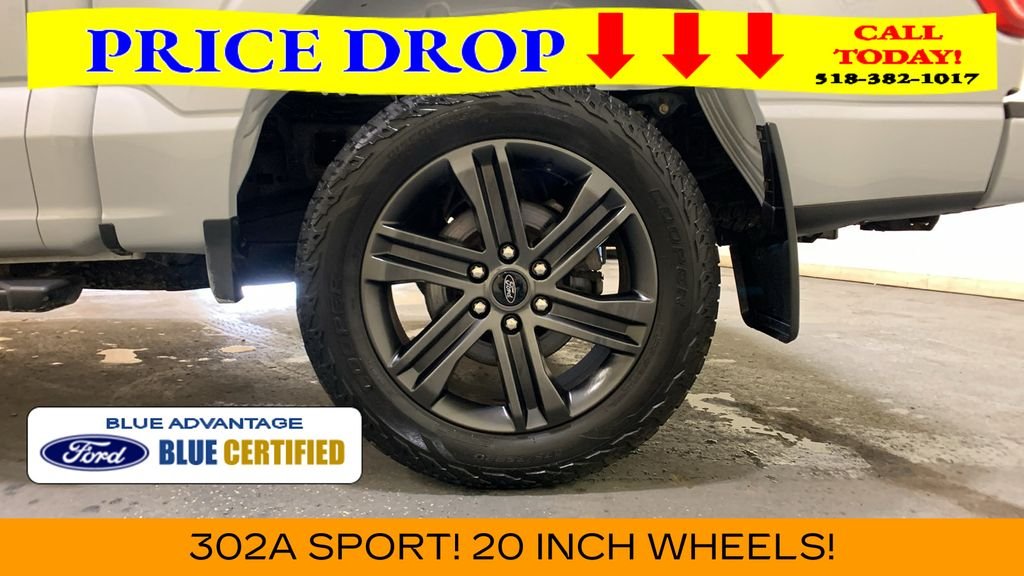 Certified Used 2022 White Metallic Ford XLT image 23